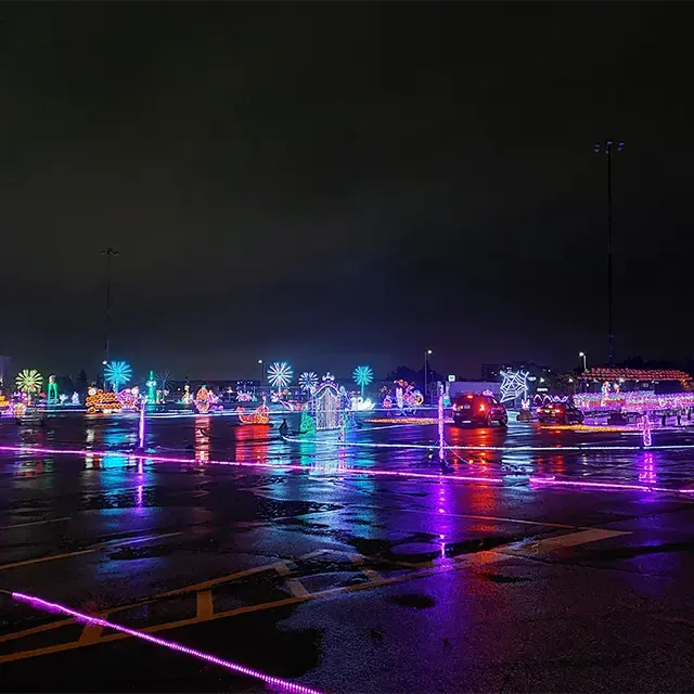 Spooktacular Light Show in Toronto